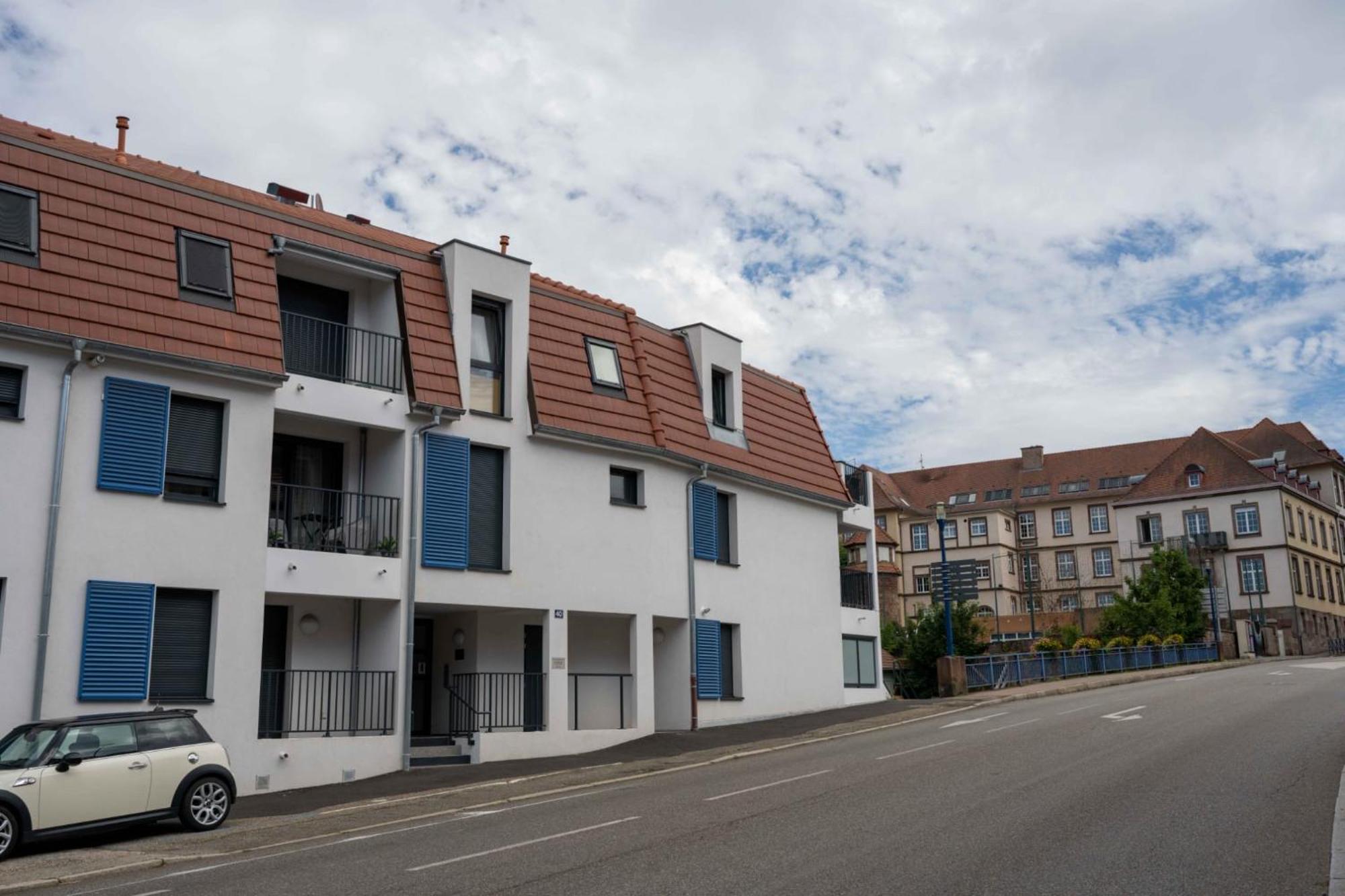 Superbe Loft Center Of Saverne Bike Parking Exterior foto